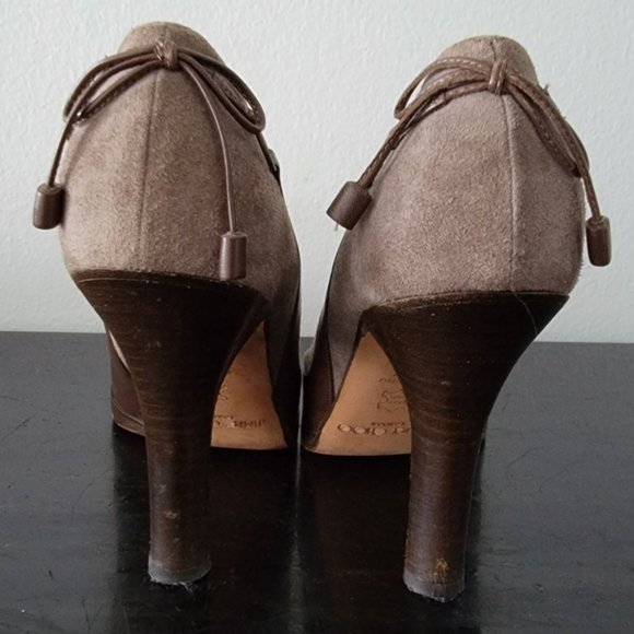 Jimmy Choo Brown suede/leather Sandals - Picture 7 of 9